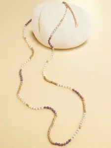 Accessorize Celestial Long Beaded Rope Necklace