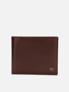 Van Heusen Men Solid Leather Two Fold Wallet