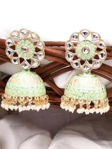 KARATCART Contemporary Jhumkas Earrings