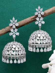 KARATCART Contemporary Jhumkas Earrings