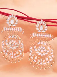 KARATCART Contemporary Chandbalis Earrings