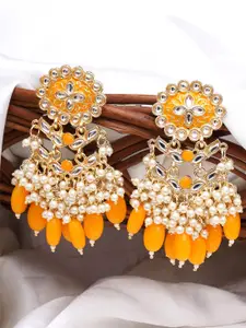 KARATCART Contemporary Drop Earrings