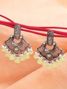 KARATCART Contemporary Drop Earrings