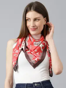 Tossido Women Printed Polyester Scarf