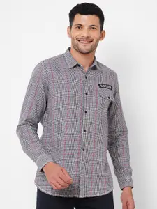 Solemio Men Classic Checked Cotton Casual Shirt