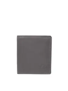 Kara Men Colourblocked Leather Two Fold Wallet