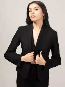 20Dresses Women Solid Comfort-Fit Single Breasted Blazers