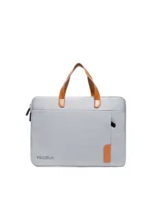 PROBUS Unisex & Brown PU Laptop Bag