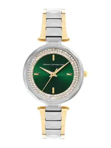 French Connection Women Embellished Dial & Analogue Watch - FCP36TM