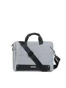PROBUS Unisex Grey & Black Laptop Bag