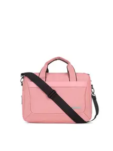 PROBUS Unisex Pink & Black Laptop Bag