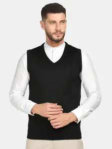 Blackberrys Men V-Neck Sleeveless Sweater Vest