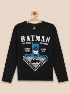 Kids Ville Boys Batman Printed T-shirt