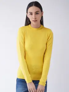 RVK Women Yellow Pullover