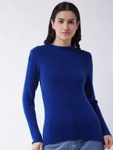 RVK Women Blue Pullover