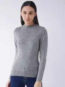 RVK Women Grey Pullover