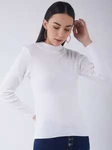 RVK Women White Pullover
