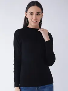 RVK Women Black Pullover