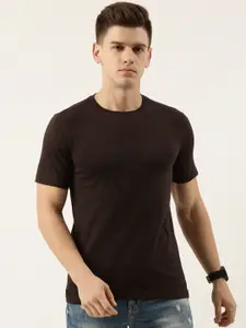 Bene Kleed Men Solid Regular Fit Sustainable T-shirt