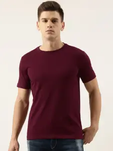 Bene Kleed Men Solid Regular Fit Sustainable T-shirt