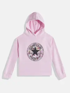Converse Pink Chuck Patch Graphic Hoodie