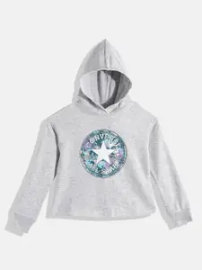 Converse Grey Chuck Patch Graphic Hoodie