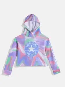 Converse Multicoloured Dye Printed Chuck Patch Hoodie