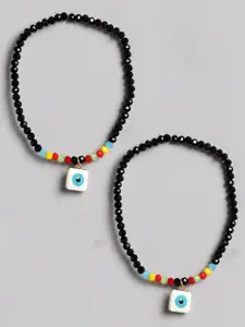 EL REGALO Women Beaded Anklets