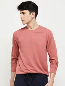 max Men Solid Sweatshirt