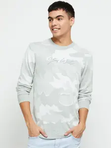 max Men Abstract Pullover