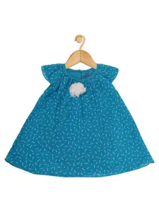 Creative Kids Girls Geometric Printed A-Line Dress