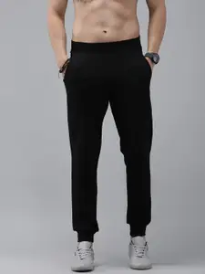The Roadster Lifestyle Co. Men Black Solid Joggers