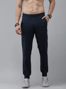 The Roadster Lifestyle Co. Men Navy Blue Solid Joggers
