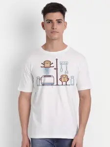 THREADCURRY Men Printed T-shirt