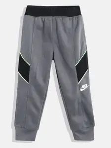 Nike Boys Grey & Black Striped Detail Digital Escape Joggers