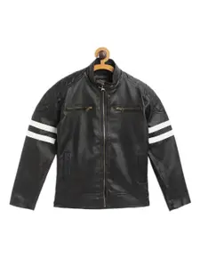 Leather Retail Boys Lightweight Biker Jacket