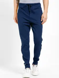 Maniac Men Striped Cotton Joggers