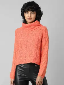 ONLY Women Cable Knit Pullover