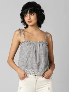 ONLY Women Striped Top