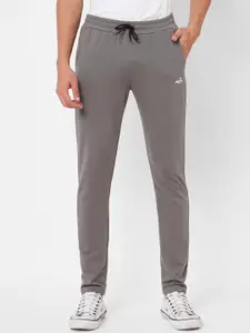 FiTZ Men Solid Slim-Fit Track Pants