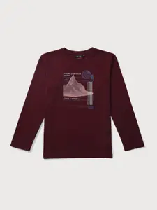 Gini and Jony Boys Printed Cotton T-shirt