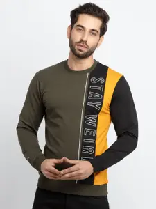 Status Quo Men Printed Sweatshirt