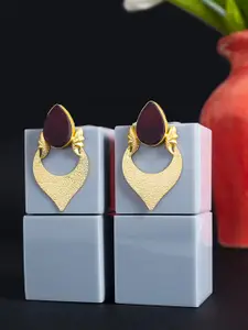 Golden Peacock WOMEN Geometric Drop Earrings