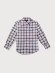 Gini and Jony Boys Checked Casual Shirt