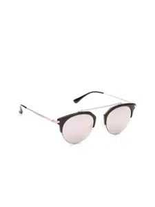 French Connection Men Mirrored Browline Sunglasses FC 7377 C2 S