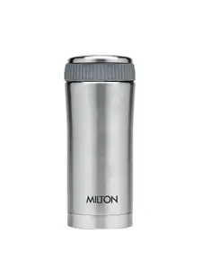 Milton Silver Optima 350 Thermosteel Hot and Cold Flask 350 ml