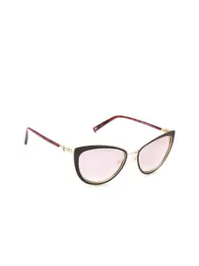 Tommy Hilfiger Women Mirrored Cateye Sunglasses TH 2512 I