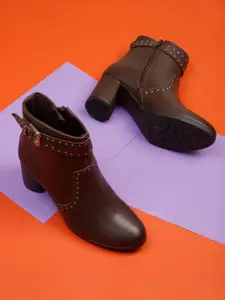 ELLE Women Solid Regular Heel Boots