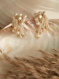 D'oro Women Contemporary Drop Earrings