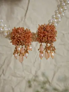 D'oro Women Contemporary Drop Earrings